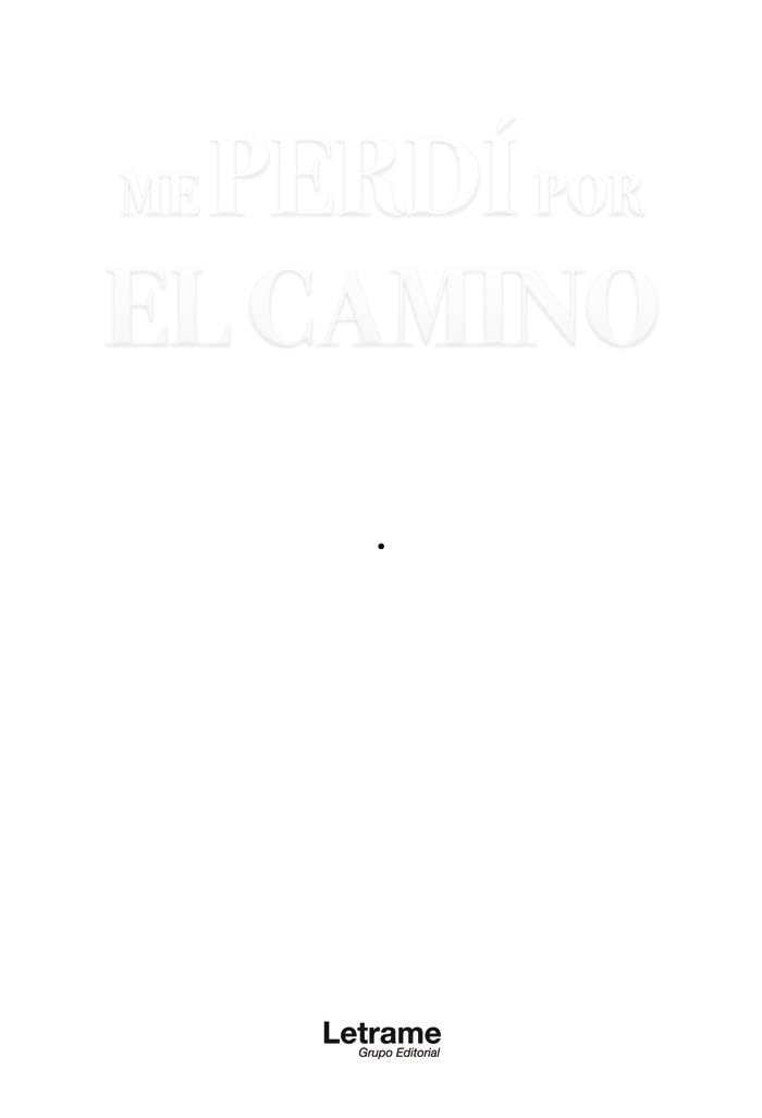 Me perdí por el camino