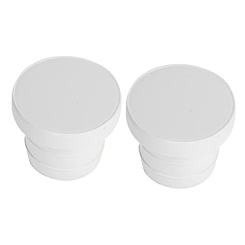 Topes de Escalera para Piscina Yardwe de Goma Beige miniatura 1