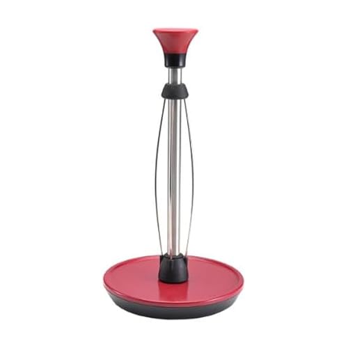 Kamenstein Perfect Tear Paper Towel Holder, Dark Red