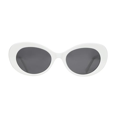 Lunettes de soleil polarisées femmes contre éblouissement verres ovales rétro anti-UV400