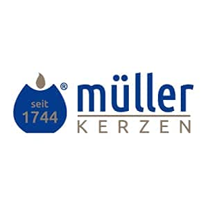 Müller 24 Duft Teelichter – Anti-Tabak – 4 Stunden Brenndauer – Ø39 mm – Farbe Weiß – Premium Anti-Tobacco Duftkerzen – Gegossenes Wachs – RAL Qualität