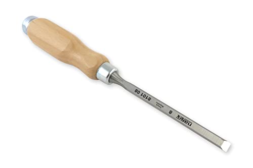 Narex Czech Steel Profi Professional Woodworking Cabinetmakers Chisel with European Beech Wood Handle Sizes from 3 mm to 50 mm (8 mm - 5/16)