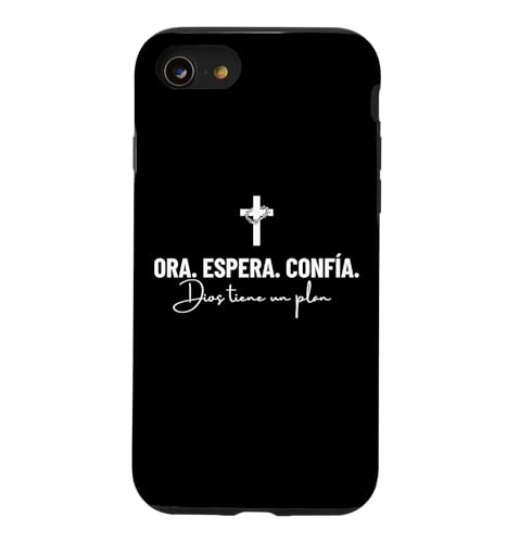 Ora Espera Confia Dios Tiene Un Plan De Cristiana Cristianos �X�}�z�P�[�X iPhone SE (2020) / 7 / 8 �p