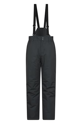 Mountain Warehouse Dusk II Mens Ski Pants - Warm Padded Fleece Lined Trousers, Thermal Tested -20 °C & Snowpoof - Winter Skiing, Winter Sports, Walking Grey S - Image 2