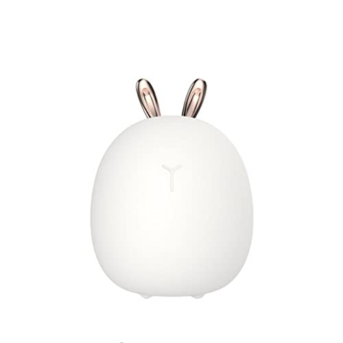 Lámpara de mesa de noche LED de silicona recargable USB miniatura 1