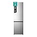 Hisense RB440N4BCE - Frigorífico Combi, Eficiente Clase E, Capacidad 336 L con 200 cm Alto, Super Freeze, Botellero, Puerta Reversible, Silencioso 39dB, Color Inox