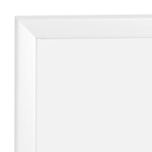 Snapezo Movie Poster Frame 30X40, White, 1.25 Inch Aluminum Profile, Front-Loading Snap Frame, Wall Mounting, Professional Series #TOP7