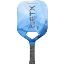 NETX ICEBREAKER Premium Pickleball Paddle12K Carbon Fiber Pickleball Racket with Honeycomb Core Edgeless Design, Lightweight 7.8oz Paddle for Power, Control & PrecisionProfessional Pickleball Paddle