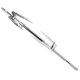 MINAOLULUS Edelstahl Grillgabeln für Brathähnchen und BBQ Abnehmbar Hitzebeständig für Backofen Heißluftfritteuse Brathähnchenständer für Gleichmäßiges Garen