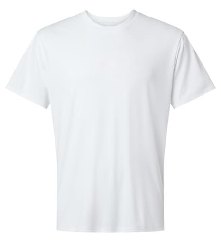 Joe's USA Men's Athletic All Sport Training T-Shirt ,White ,XXX-Large