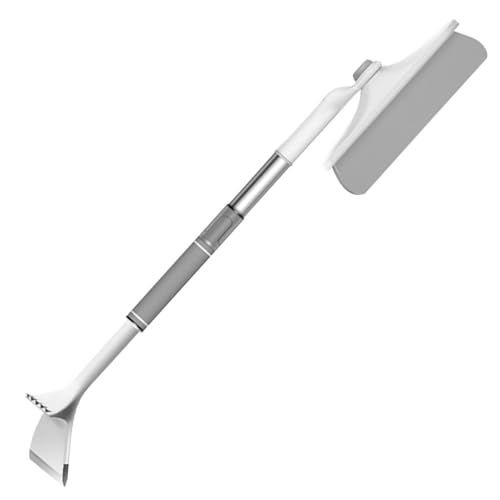Grattoir à glace pour automobile en aluminium robuste pour pare-brise de SUV