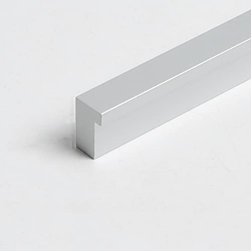 LLPEIJIE026 Poignées de Placard en Alliage D'aluminium,poignées de meubles,Poignée D'armoire,Poignées longues,Poignées de Penderie,Boutons,pour Tiroir de Chambre Porte,Argent (Hole center:160mm) Cover