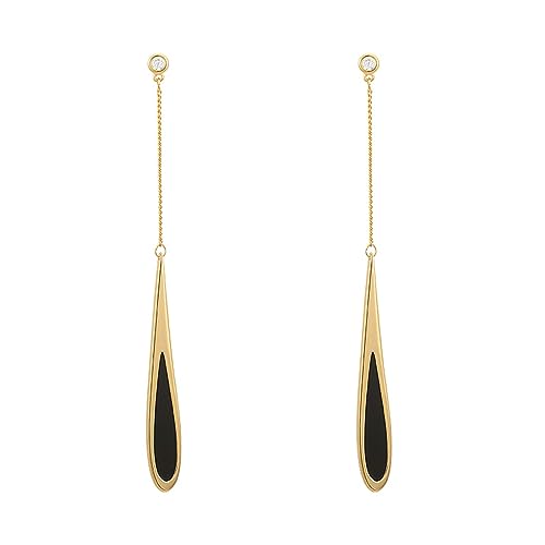 TTDGYYXW Tassel Black Longy Party Light Luxury for Women – Delicate Earrings TTDGYYXW Tassel Black Longy Party Light Luxury for Women – Delicate Earrings
