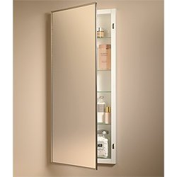Jensen 461P24CH Federal Spec Medicine Cabinet, Stainless Steel, 18-Inch by 26-Inch