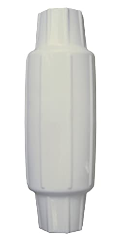 Dockedge Torpedo Bumper, 23",Pvc, White #TOP3