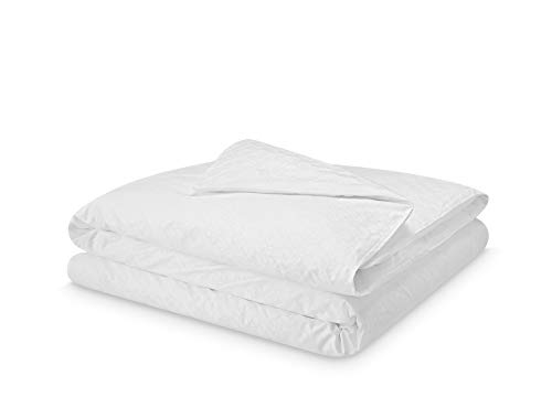 Funda de edredón Calvin Klein algodón blanco 260x240 ropa de cama nórdica 3
