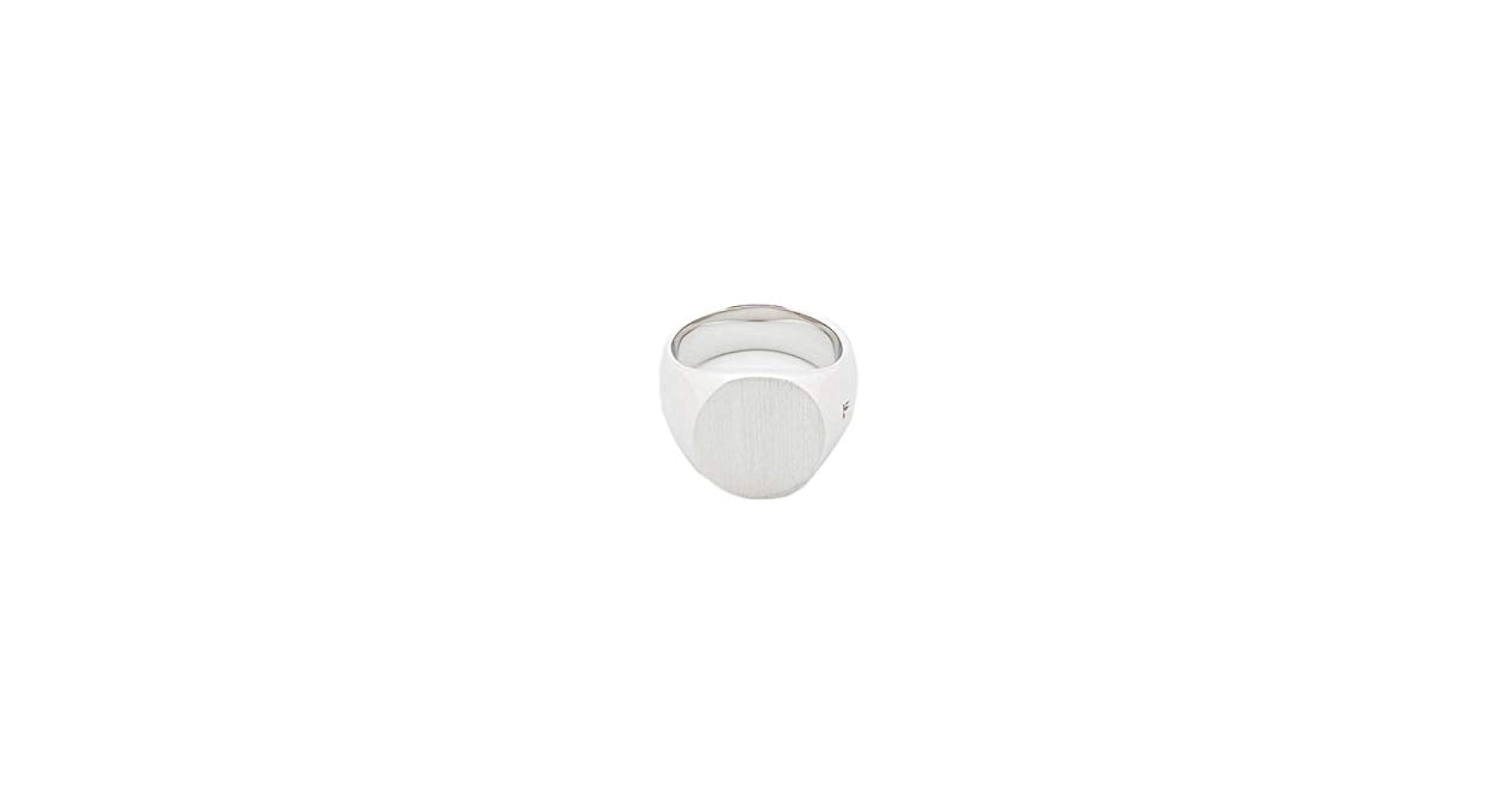 TOMWOOD Oval Satin Ring シルバーリング Oval Satin - Tom Wood Project Official Online Store