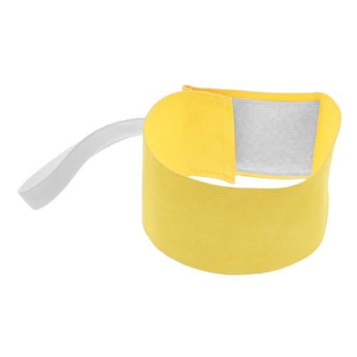 lurrose 反光キャプテンアームバンド 調節可能な弾性バンド 反射素材で夜間視認性向上 スポーツ用袖章 チームリーダー用腕章 快適フィット