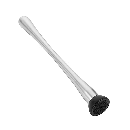 CONGARTENO Unique Design Ice Crusher Bar Stirring Rod Stainless Steel Pestle for Home Bar Use