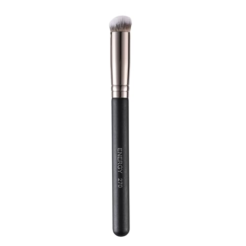ENERGY Brocha Corrector Plana de Ángulo Medio, Brocha Contouring, Brocha de Maquillaje para Debajo de los Ojos - 270