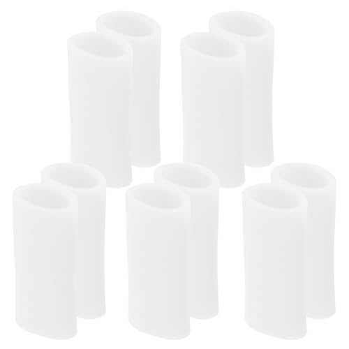 ERINGOGO 5 Pairs Silicone Finger Protectors Wear Resistant Joint Covers for Typing Painting Gardening and More Durable Breathable Finger Protection Accessories