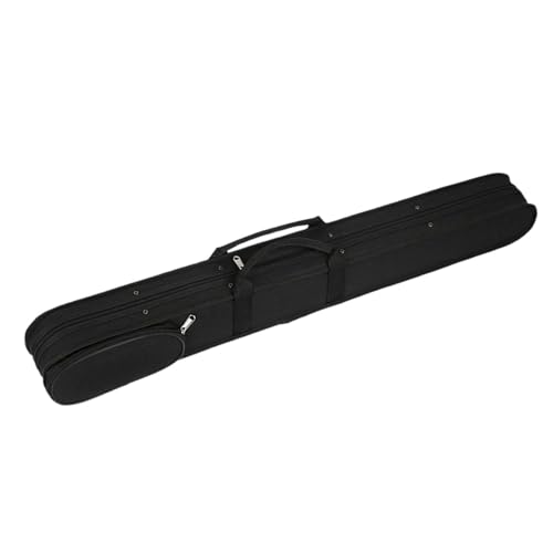 Colaxi Box Upright Double Bass Case Instrument Accessory Thick Padding String Bass Bag for Outdoor Stage Performance, Black