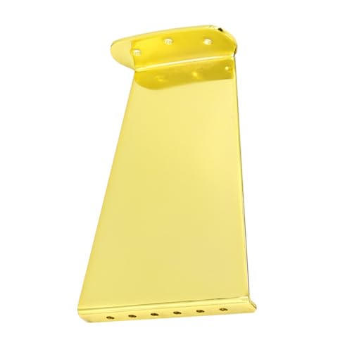 BESPORTBLE 6-string Jazz Guitar Tailpiece Acoustic Guitar Bridge Saddle Metal Replacement Part Easy Install Ga433