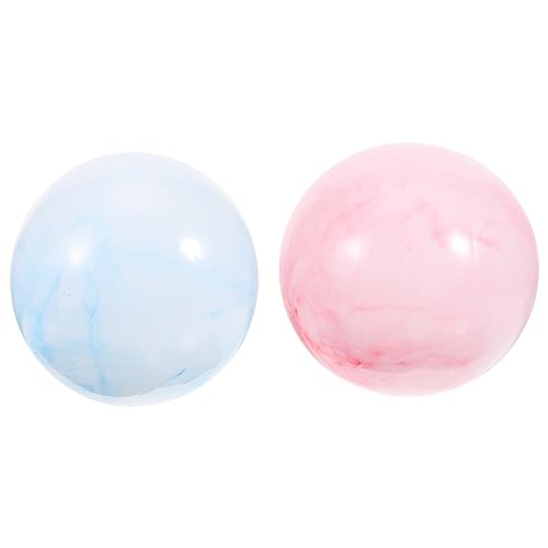 Happyyami 3 Juegos Pelota Gran Ejercicio Bola De Masaje Yoga Portátil Bola Central Reutilizable Bola Central De Uso Diario Suministro De Yoga De Polivinilo 2 Piezas * 3