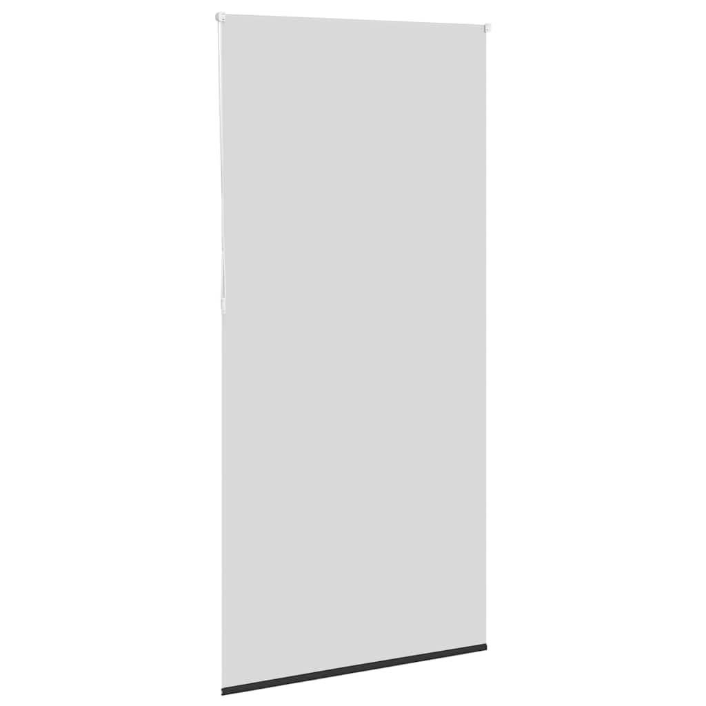 Roleta zaciemniająca, czarna, 90 x 230 cm, z łącznikiem łańcucha, 100% poliester, szerokość materiału 85,7 cm, montaż za pomocą śrub lub wsporników zaciskowych, ochrona przed wzrokiem i