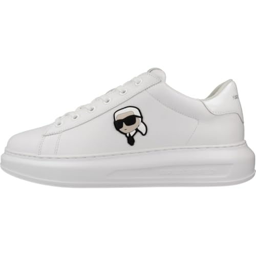 KARL LAGERFELD Kapri Mens Blanc baskets confort - 2