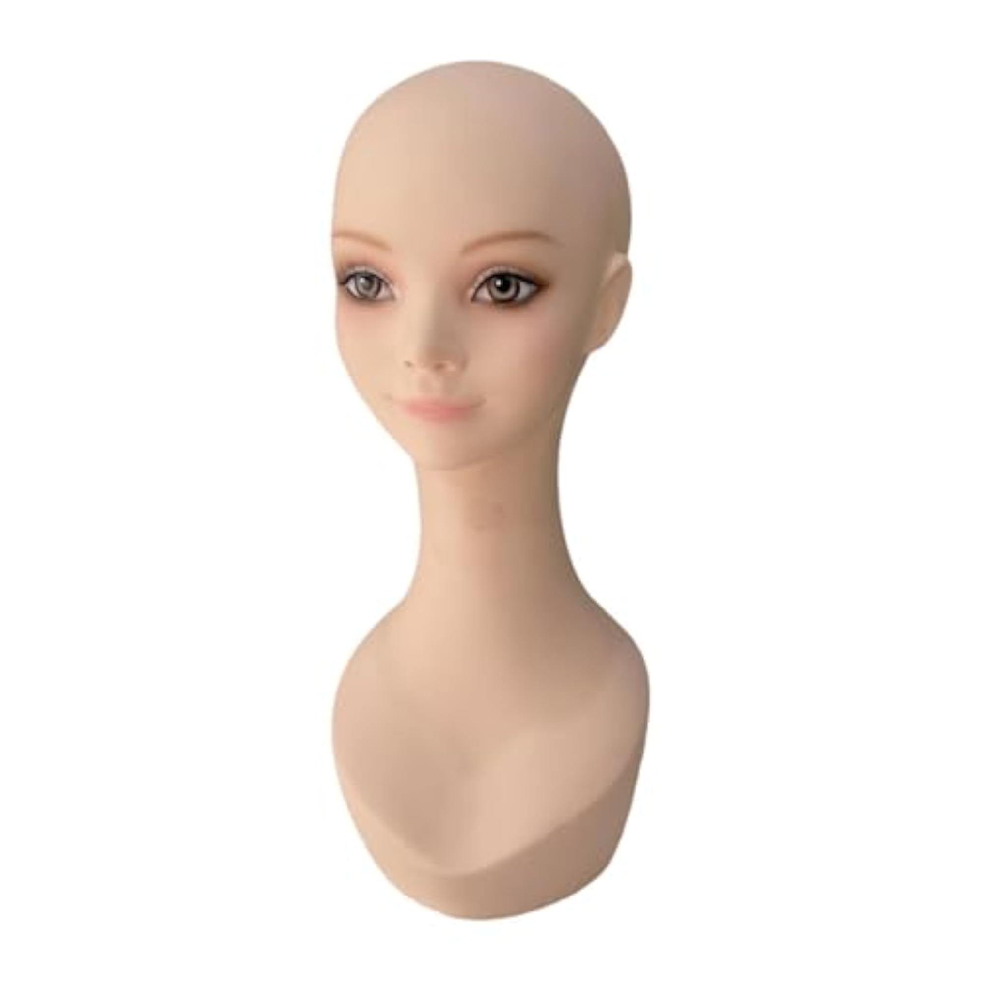 Bald Mannequin Head for Wig Display