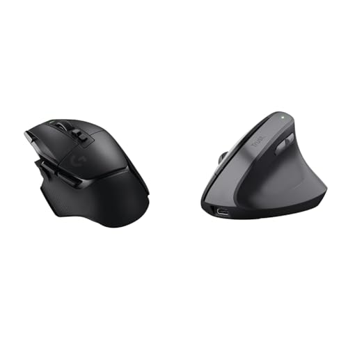 Logitech G G502 X & Trust Yuno Souris Ergonomique sans
