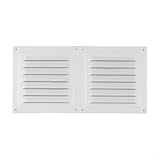 【Pour les applications murales et de plafond】Convient pour les applications murales et au plafond, cette grille d'aération offre un contrôle fiable de l'air dans différents environnements. C'est une solution pour améliorer la qualité de l'air.