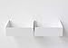 Teebooks Almacenaje para vinilos, Acero , Blanco 15 x 25 x 32...