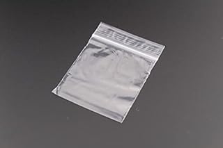 Grip Seal Bags - Self Seal Resealable Food Safe - 2.25" x 2.25" / 56mm x 56mm - Box of 1000