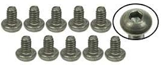 Integy RC Model TS-BSM203M 3Racing M2 x 3 Titanium Button Head Hex Socket - Machine (10 Pcs)