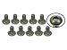 Integy RC Model TS-BSM203M 3Racing M2 x 3 Titanium Button Head Hex Socket - Machine (10 Pcs)