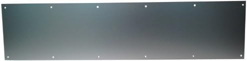 Don-Jo 90 Metal Kick Plate, Satin Anodized Aluminum Finish, 28 Width x 8 Height, 3/64 Thick Model: 90-8 X 28-628