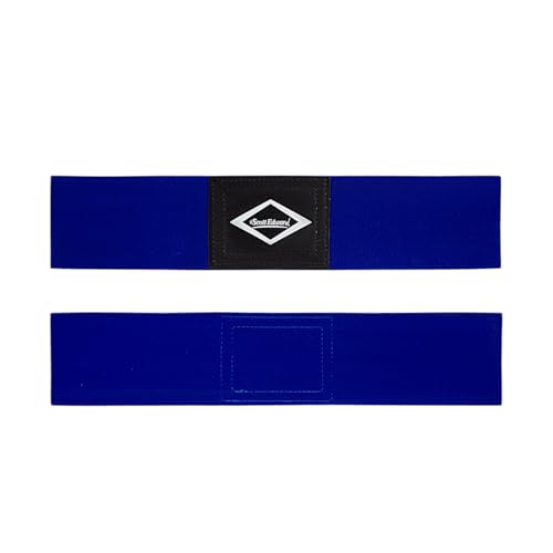 Image of Scott Edward Golf Swing Aids Pro Power Band Wrist Brace Smooth and Connect-Easy Correct Training Swing Gesture Alignment Practice Tool for Golf Beginners (Blue Arm Band)