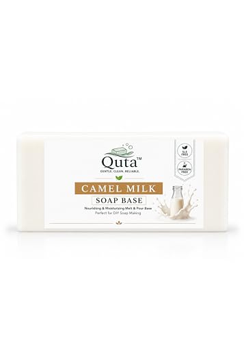 Image of Camel Milk Glycerin Soap Base 950 g | Creamy Moisturizing Melt & Pour Base for DIY Handmade Soap Making | Natural Hydrating, SLS SLES & Paraben Free