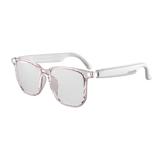 ITHUGE AI Smart Glasses, Bluetooth 5.4 Translation Glasses with 160+ Languages, Smart Sunglasses for...