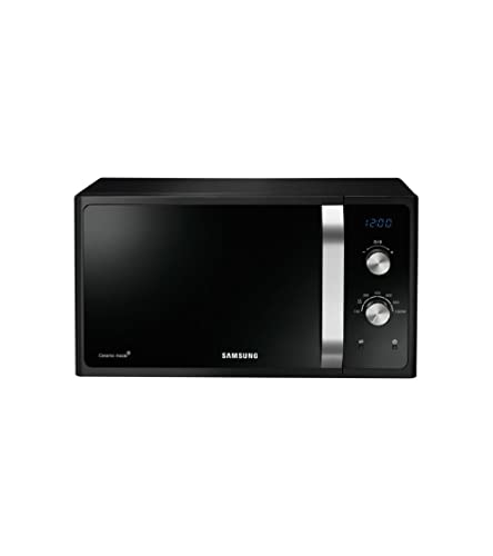 Preisvergleich Produktbild SAMSUNG - Mikrowelle solo 28l / Elektromechanische Steuerung / Keramikschmelzhohlraum / Plattenspieler-Stoppfunktion / Dampfgarer / F.