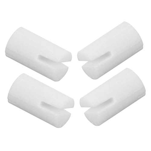 NULYLU Banjo Bone Nuts 4pcs Ox Bone Material Banjo 5th String Nut Essential Accessories