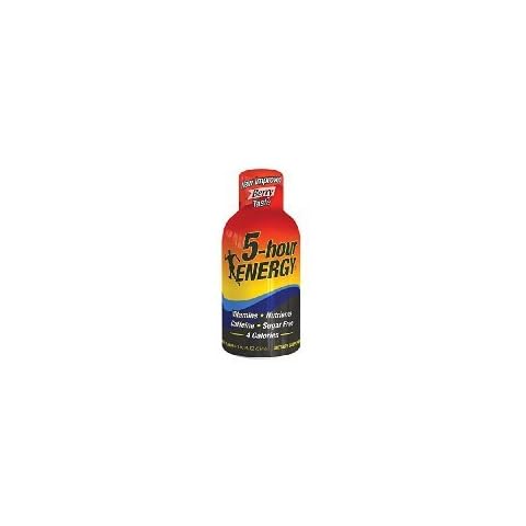 Living Essentials 5 Hour Energy Supplements, Berry, 12 Count Cover