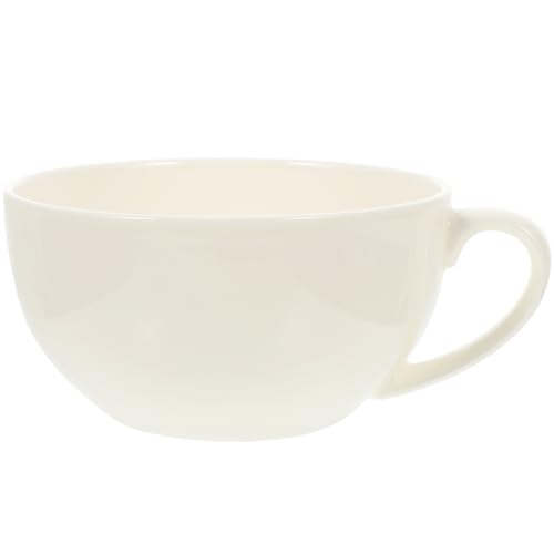 Cabilock Tasse À Café En CéRamique 450Ml Grande Capacité Bol Avec Anse Multi-Usage Pour Petit...