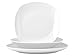 Home Nova zastawa stołowa, porcelana, biała, 18 sztuk