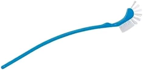 Tupperware Vaso azul de mango largo y cepillo de sellado