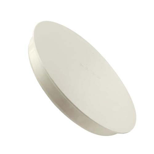 Tappo di chiusura per tubo di ventilazione - Copertura terminale per tubo diametro interno copertura tubo 150 mm (Diametro esterno 160 mm), copertura tubo in plastica ASA (1 pezzo, bianco)