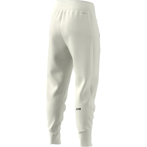 Adidas Womens Z.N.E. Pants, Off White, X-Large - image 8
