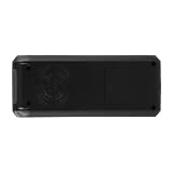 Rilevatore portatile di radiazioni elettromagnetiche, robusto tester EMF ABS con display a 5 LED, design compatto per ricerca sul campo e sicurezza domestica, nero (nero)